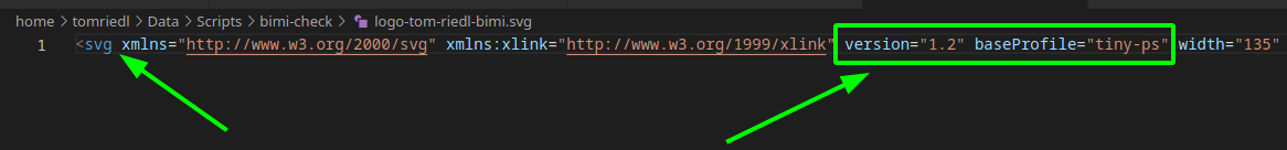 SVG Version und Base-Profile