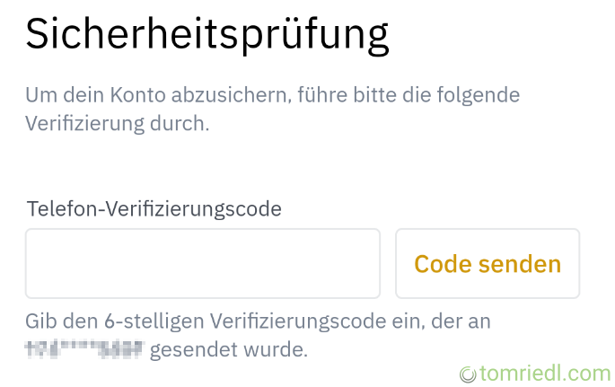 Sicherheitsprüfung PIN-Abfrage
