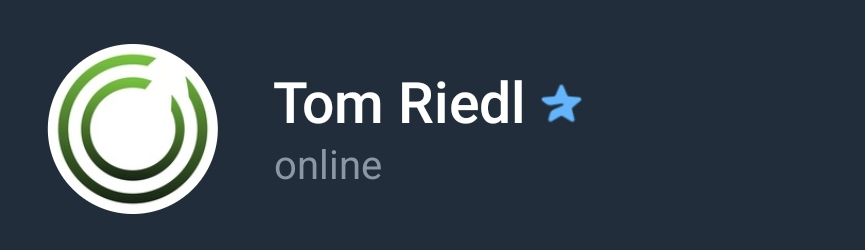 Telegram Premium Abzeichen im Profil