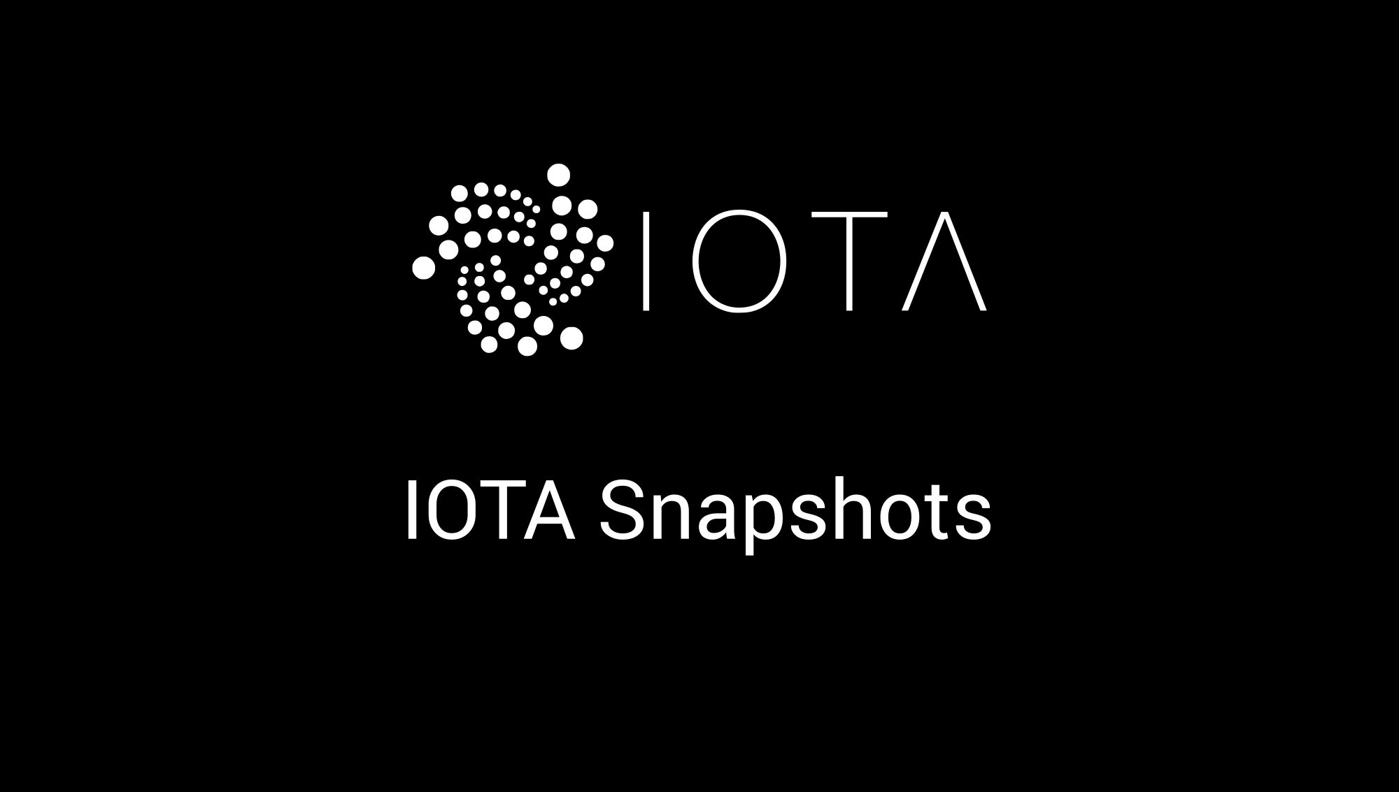 IOTA Snapshots