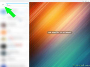 Telegram Desktop Menü Zweistufige Bestätigung