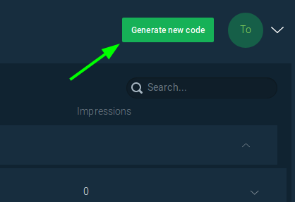 Bitfinex Referral Code erzeugen